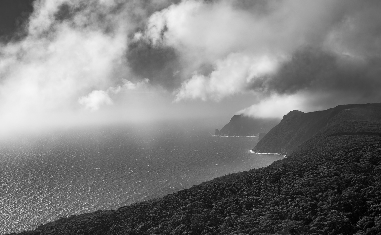 photograph of Flying to Cape Pillar